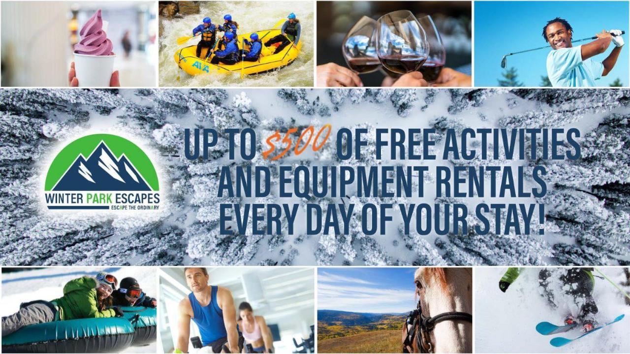 Ski In-Out Luxury Condo #3425 With Huge Hot Tub & Great Views - 500 Dollars Of Free Activities & Equipment Rentals Daily Winter Park Kültér fotó